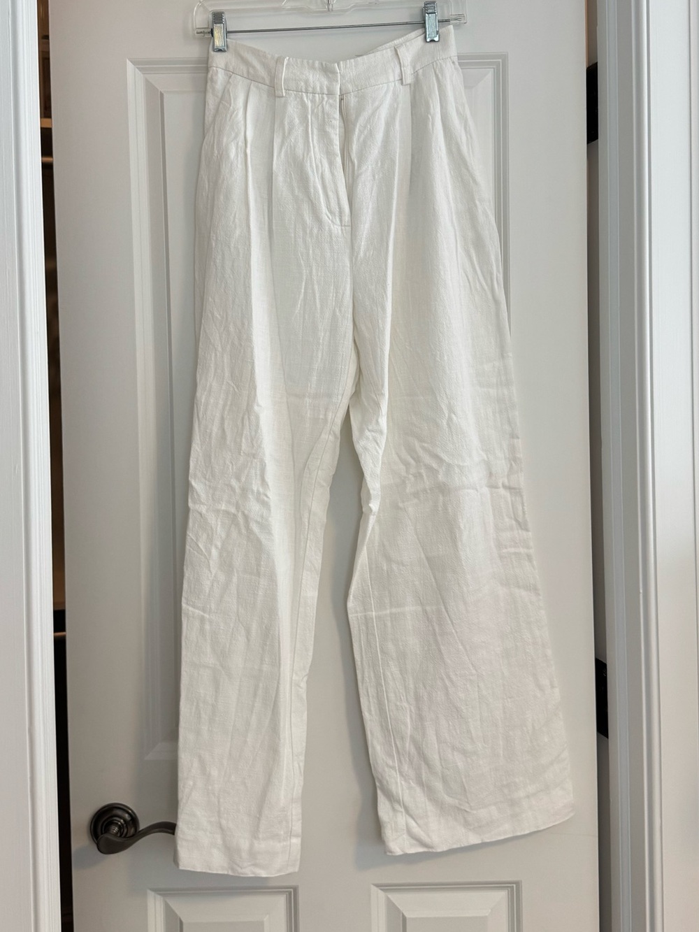 bec + bridge White Cotton Pants